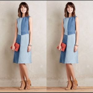 Cute Jean dress with pockets from Anthro Size 6